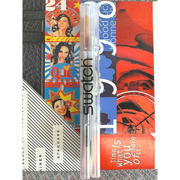 Swatch watch Transparent OLYMPIC VENUE ATLANTA GK209SL 1996 Olympic Specials NOS - Picture 5 of 5